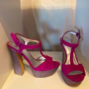 Pelle Moda Sparkle Platforms